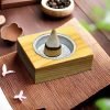 Premium Handmade Natural Cedar Conical Incense with Metal Jar