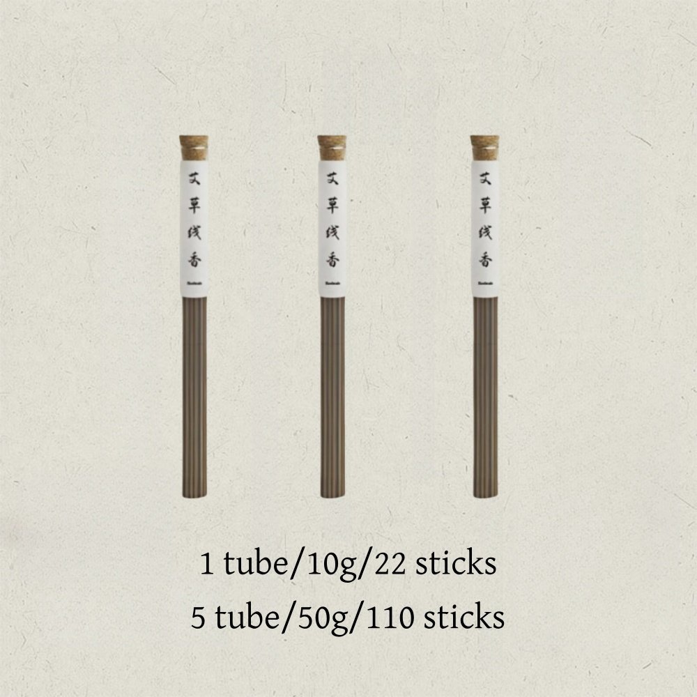 Premium Handmade Natural Mugwort Fragrant Incense with Sticks Premium Handmade Natural Mugwort Fragrant Incense with Sticks