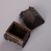 Small Handcrafted Antique Pure Copper House Incense Burner