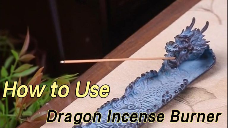how to use dragon incense burner