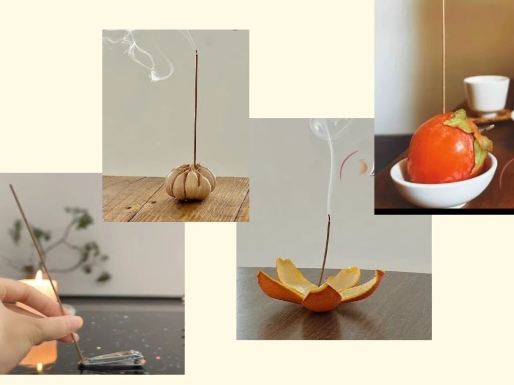 options for how to burn incense sticks without holders