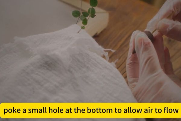 step 5 shape the cone