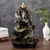 Antique Auspicious Dragon Theme Cascading Incense Cone Backflow Burner