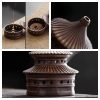 Antique Japanese Tower Shaped Ceramic Burning Conical Incense Holder for Sale