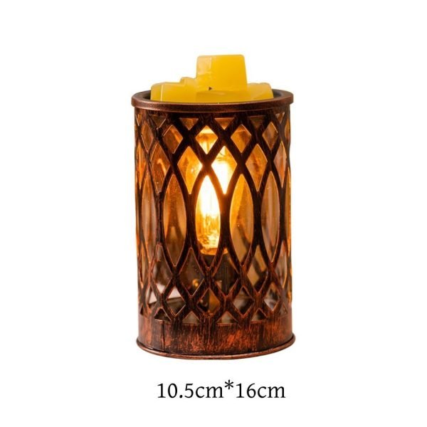 Best Bronze Iron Electric Decorative Bulb Candle Wax Melt Warmer Lights with Timer