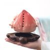 Best Chinese Peach Shaped Ceramic Coil Burning Incense Holder