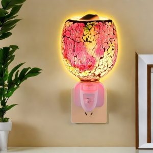 Best Colorful Decorative Mosaic Glass Electric Plug In Fragrance Wax Heater Pluggable