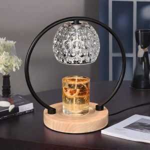 Best Creative Glass Metal Electric Lantern Candle Warmer for Home Decor
