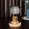 Best Creative Glass Metal Electric Lantern Candle Warmer for Home Decor