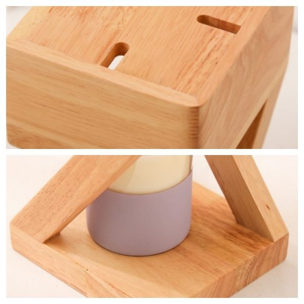 Best Creative Wood Electric Candle Wax Melter Light with Timer and Dimmer