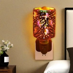 Best Decorative 3D Cupid LED Light Glass Electric Candle Wax Warmer Plug In Lantern