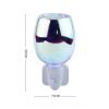 Best Decorative 3D Cupid LED Light Glass Electric Candle Wax Warmer Plug In Lantern