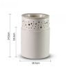 Best Decorative White Ceramic Night Light Electric Fragrance Wax Candle Melter