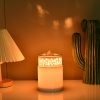 Best Decorative White Ceramic Night Light Electric Fragrance Wax Candle Melter