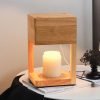 Best Decorative Wood Dimmable Electric Night Light Candle Warmer Lanterns