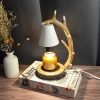 Best Deer Horn Resin Dimmable Light Bulb Candle Heating Lamp with Timer