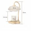 Best Modern Unique Cloud Shaped Metal Cordless Electric Dimmable Candle Warming Lamp with Timer