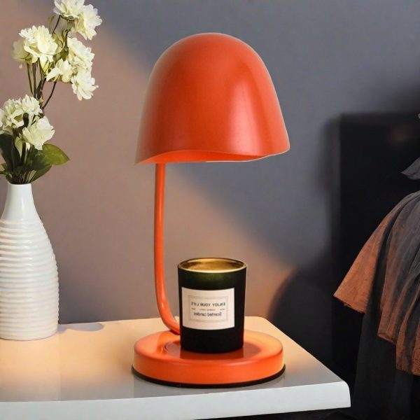 Best Modern Creative Green Orange Electric Metal Candle Warming Lamps with Timer and Dimmer
