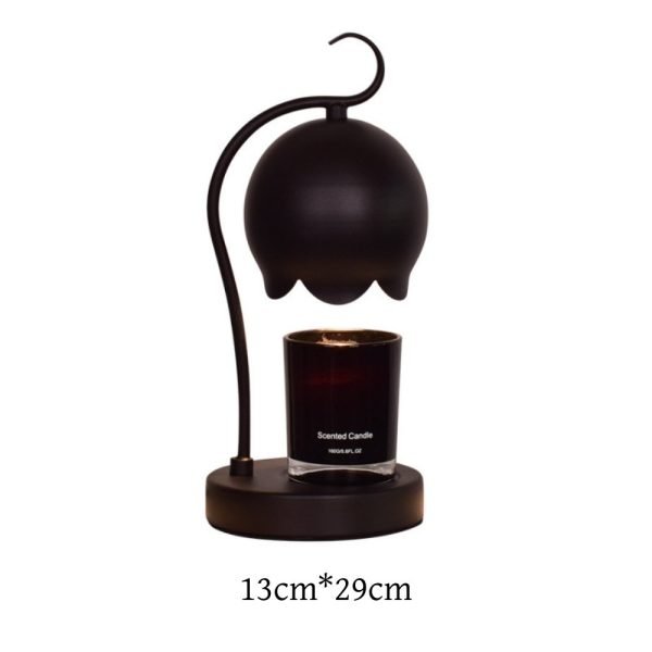 Best Modern Flower Timing Dimmable Electric Light Bulb Iron Candle Warmer Lamp