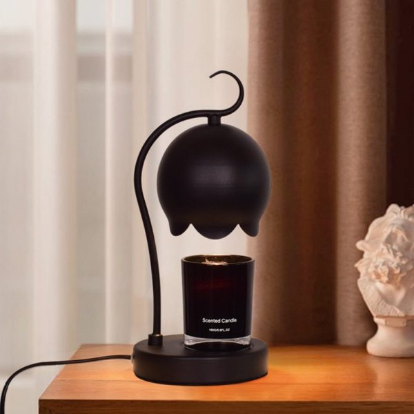 Best Modern Flower Timing Dimmable Electric Light Bulb Iron Candle Warmer Lamp