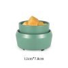 Best Modern Green Ceramic Electric Candle Wax Melter Warmer Plate for Home