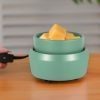 Best Modern Green Ceramic Electric Candle Wax Melter Warmer Plate for Home