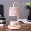 Best Modern Pink and Yellow Adjustable Glass and Metal Dimmable Electric Light Candle Warming Lamps