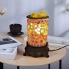 Best Mosaic Glass Ceramic Electric Fragrance Candle Wax Melting Warmer