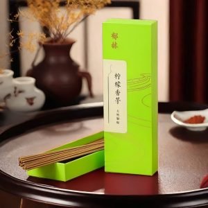 Best Natural Lemon Citronella Bug Repellent Incense Sticks Box