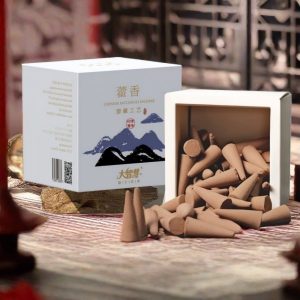Best Smelling Chinese Natural Patchouli Incense Cone Box