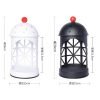 Best Vintage Castle Shape Metal Dimmable Electric Jar Candle Melting Warmer Lantern