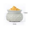 Best White Ceramic Electric Wax Candle Warmer Plate Fragrance Wax Burner Light