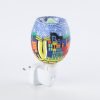 Colorful House Night Light Glass Electric Wall Plug In Wax Candle Melting Heater