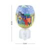 Colorful House Night Light Glass Electric Wall Plug In Wax Candle Melting Heater