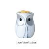 Creative Cute Owl Shaped Ceramic Electric Light Wax Candle Melter