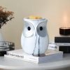 Creative Cute Owl Shaped Ceramic Electric Light Wax Candle Melter
