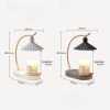 Creative Iron Electric Dimmable Candle Wax Melting Warmer Table Lights with Timer