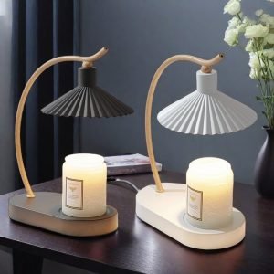 Creative Iron Electric Dimmable Candle Wax Melting Warmer Table Lights with Timer