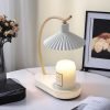 Creative Iron Electric Dimmable Candle Wax Melting Warmer Table Lights with Timer