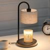 Creative Metal Electric Tea Candle Warmer Light with Timer and Dimmer for Home Decor