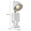 Creative Modern Robot Resin Metal Timing Dimming Electric Wax Candle Warming Lamp