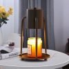 Creative Unique Timing Dimming Metal Electric Melting Wax Candle Warmer Lanterns