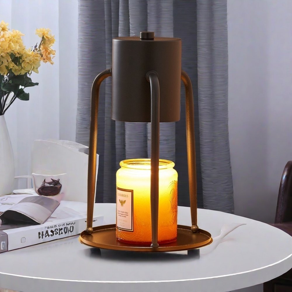 Creative Unique Timing Dimming Metal Electric Melting Wax Candle Warmer Lanterns Creative Unique Timing Dimming Metal Electric Melting Wax Candle Warmer Lanterns