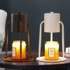 Creative Unique Timing Dimming Metal Electric Melting Wax Candle Warmer Lanterns