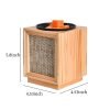 Creative Wood Night Lamp Electric Wax Melt Warmer for Scented Candle