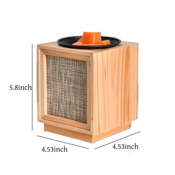 Creative Wood Night Lamp Electric Wax Melt Warmer for Scented Candle