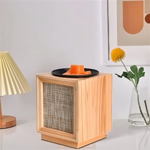 Creative Wood Night Lamp Electric Wax Melt Warmer for Scented Candle