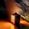 Creative Wood Night Lamp Electric Wax Melt Warmer for Scented Candle