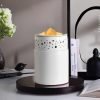Best Decorative White Ceramic Night Light Electric Fragrance Wax Candle Melter
