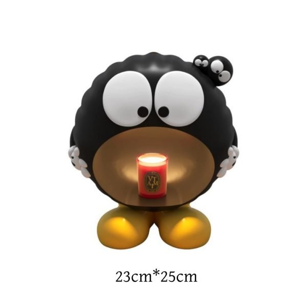 Cute Fairydust Shaped Resin Dimmable Electric Candle Melting Warmer Light with Timer